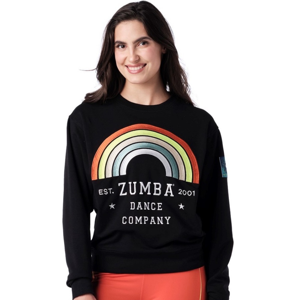 NWT Zumba Dance Company Sweatshirt - Size S